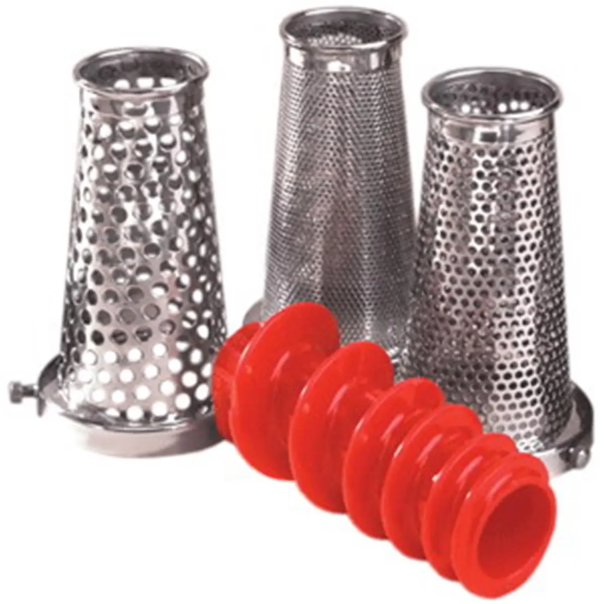 Weston 07-0858 ROMA Functional Cooking Straining Set, Kitchen Utensil Sauce Maker & Food Strainer with 4-Piece Accessories Kit