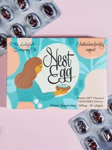 Nest Egg Ubiquinol CoQ10 - Dietary Supplement for Health & Wellness - Free Shipping - Shop Now