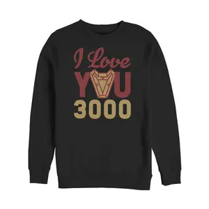 Men's Marvel Iron Man Arc Heart 3000 Sweatshirt