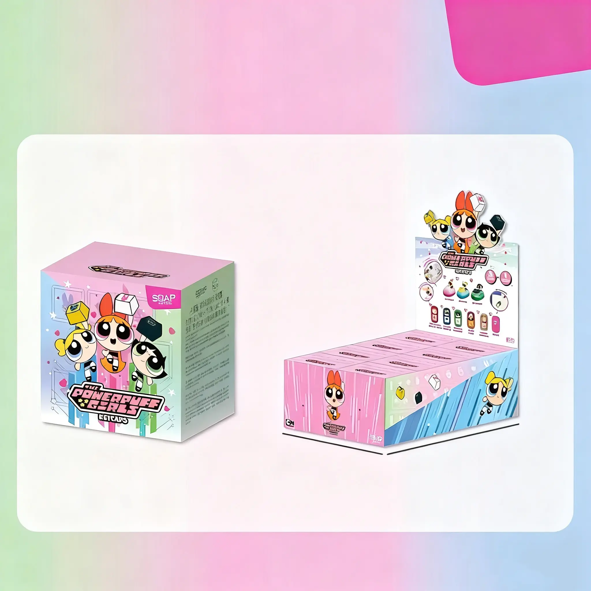 Holiday Gift】Official SOAP STUDIO Powerpuff Girls Keycap Blind