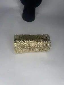 Queen JoJo D. Long Wire Spring Cuff Bracelet