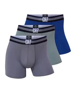 CR7 Men's 3-Pack Micro Blend Trunks