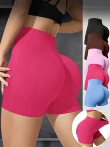 High-waisted butt-lifting women’s shorts seamless underwear smooths abdomen breathable shapewear bottoms for all seasons sports womenswear leg compression bridal