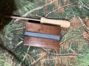 Walnut trough Turkey call surface choice and striker turkey call trough call turkey hunters turkey hunting