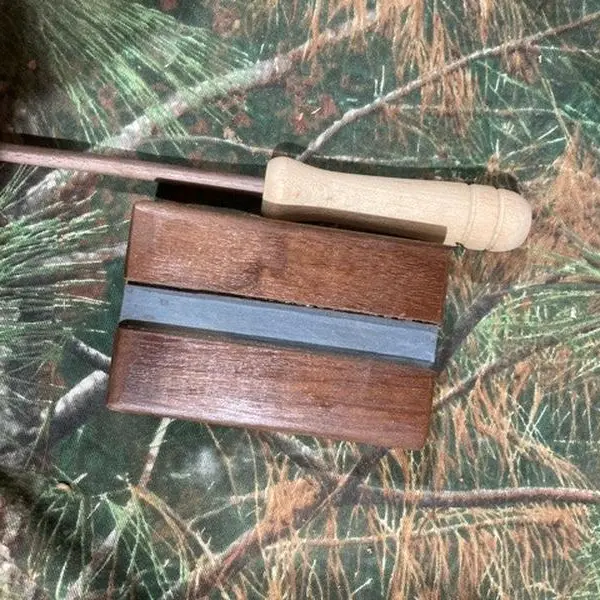 Walnut trough Turkey call surface choice and striker turkey call trough call turkey hunters turkey hunting