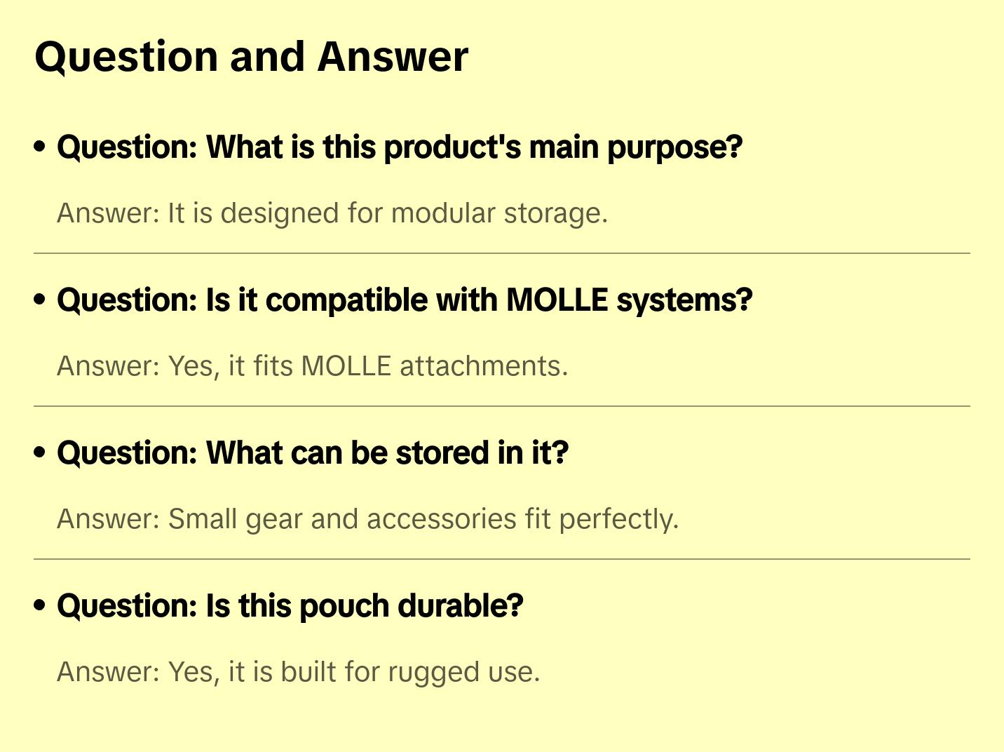 Modular Laser Pouch (MOLLE)