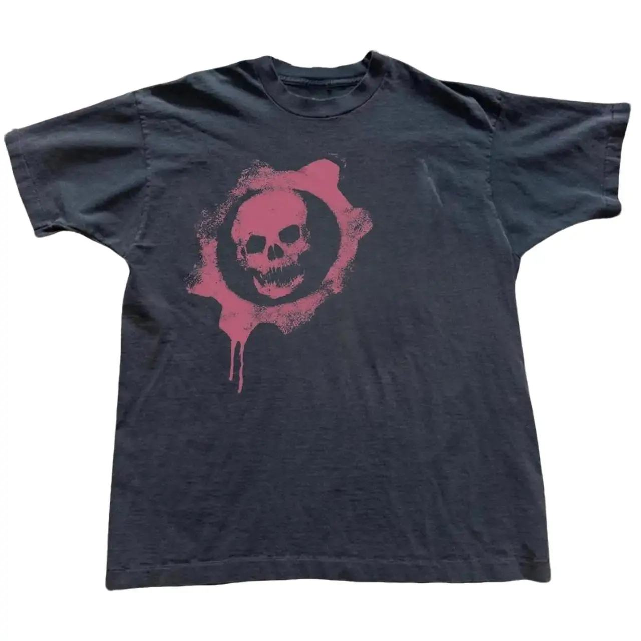 Men's and Women's T-shirt, Skater Skull Graphic Tee, Y2k Tee, Unisex T-shirt, Gift T-shirt, Y2k Unisex Graphic Tees Gothic Grunge Emo Scene Amity Affliction Style Clothes Menswear Womenswear Streetwear