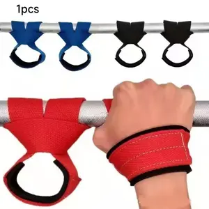 Barbell Deadlift Booster Belt, Fitness Anti Slip Hand Wraps, Fitness Gym Lifting Wrist Straps, Sports Wristbands for Men & Women, Fitness Training Straps