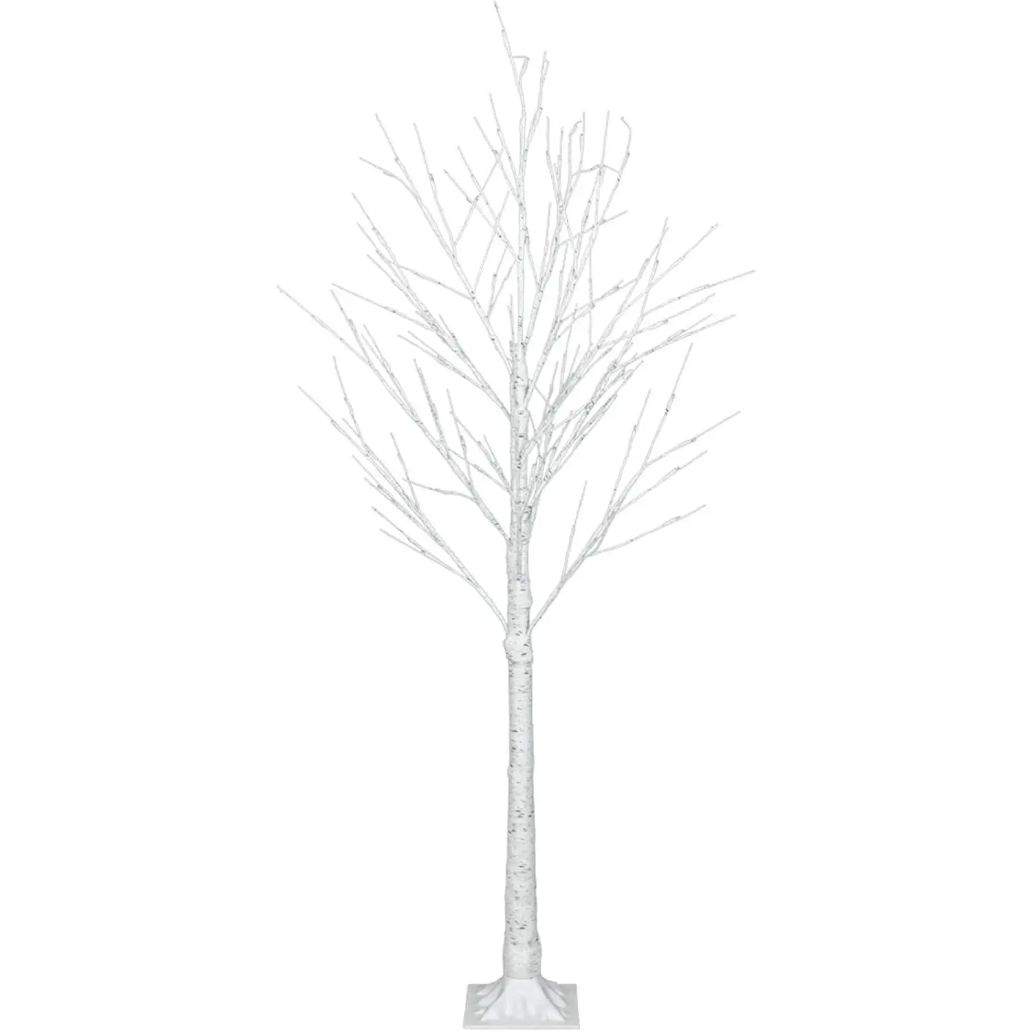 4FT Snowflake Christmas Tree with 48 LED Lamp
