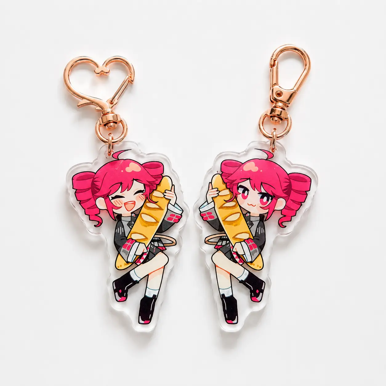 Kasane Teto Fan Acrylic Keychains | Birthday Gifts Accessories For Fans