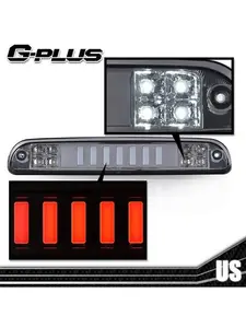 Fit For 99-2016 F-250 Super Duty Smoke LED Third 3rd Brake Tail Light Cargo Lamp Upgraded Version
