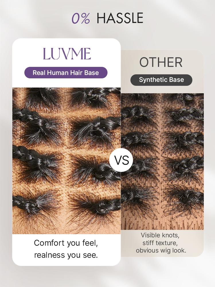 [New Arrival]OwnScalp Salon Braids Super Natural Scalp Full HD Lace Knotless Box Braided Wig Flexi-Fit Invisi Drawstring Cap Miracle Knots Limited Time Offer TikTok Exclusive #luvmenewarrivals