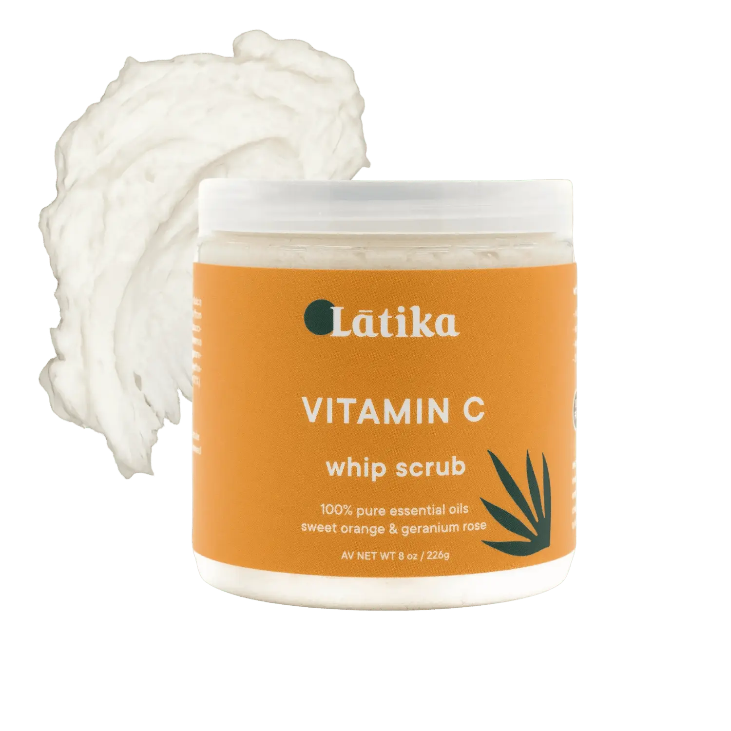 Latika Whip Scrub – Vitamin C (3-in-1 Exfoliate, Cleanse & Moisturize)