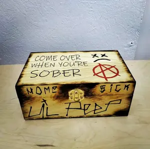lil peep stash box custom made jewelry box