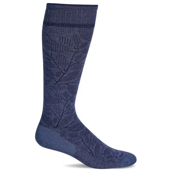 Sockwell Women’s Fauna | Firm Graduated Compression Socks - Denim