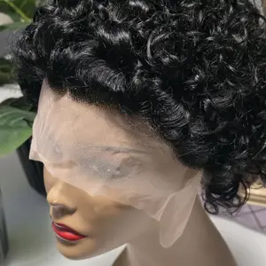 lucy hair 100$Human Hair Soft and Fluffy Glueless Wig for Cosplay or Daily Use