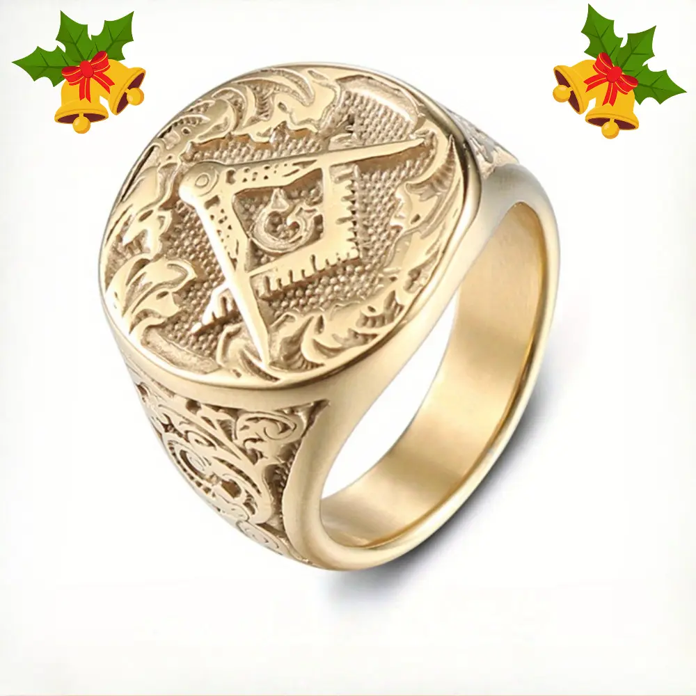 AG American Retro Exquisite Cold-Style Gorgeous Versatile Ring - European Retro Design, Fashion Costume Jewelry for Daily Wear, Ideal Birthday Gift for Boyfriends, American Retro Rings