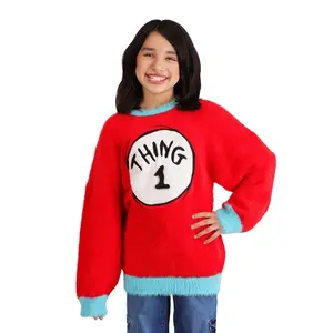 Dr. Seuss Kid's Thing 1 & 2 Christmas Sweater