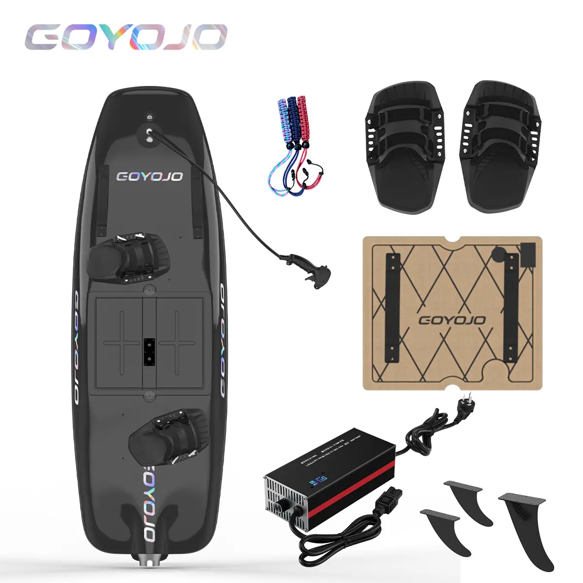 GOYOJO Pro Electric Jetboard Surfboards with 15kW Motor and 75Ah Battery for Casual & Competitive Surfing, 12 Months Warranty