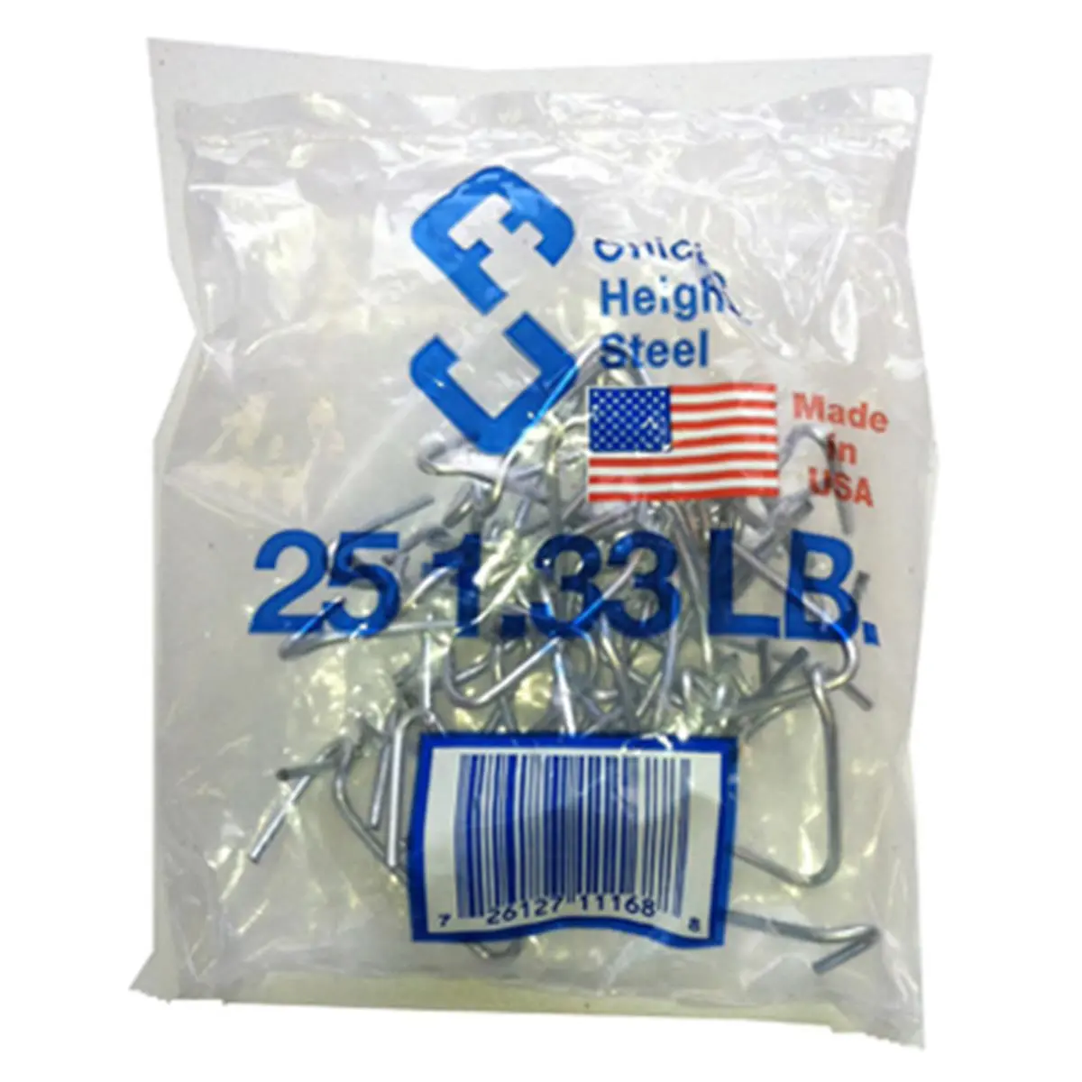 212 MAIN Heavy-Duty T-Post Fence Clip Fasteners for Outdoor Sports Fencing, Hardware, 25-Pack (M005FAST25RG025), Post Fastener