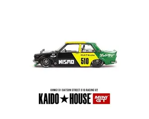 Kaido House x Mini GT 1:64 Datsun Street 510 Racing V2 Diecast Car