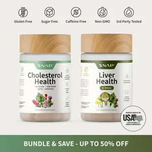 Snap Supplements - Cholesterol Health + Liver Health