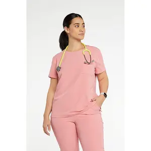 Chelsea Crew Neck 2-Pocket CORE Scrub Top