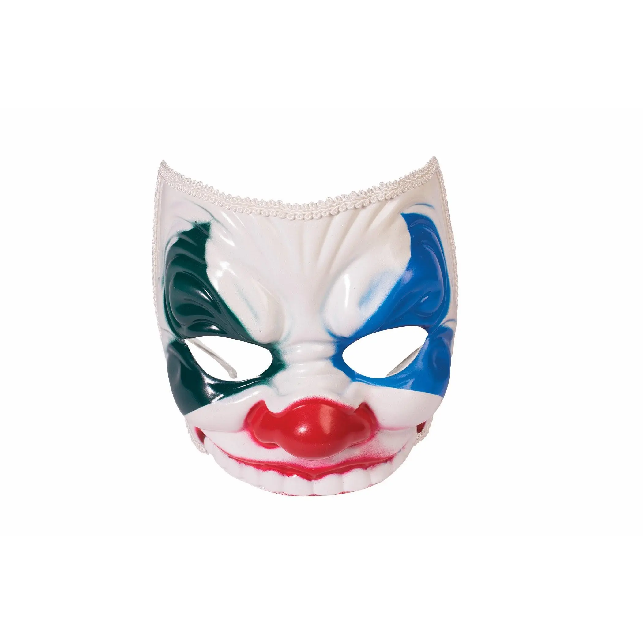 Evil Clown Mask w/ Eyeglass Arms