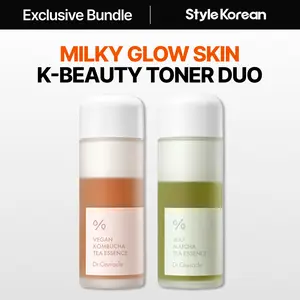 [Dr.Ceuracle] Matcha Kombucha Tea Essence DUO - Jeju Matcha Tea Essence 150ml, Vegan Kombucha Tea Essence 150ml