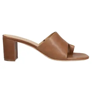 VANELi Womens Maysa Block  Dress Sandals Mid Heel 2-3" - Brown