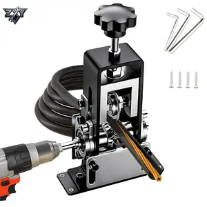 Manual & Drill Powered Wire Stripper Machine, 0.1"-1" Copper Wire Stripping Tool, Portable Electric Scrap Wire Peeler for Efficient Copper Cable Recycling, Heavy Duty Hand Crank Wire Stripping Device