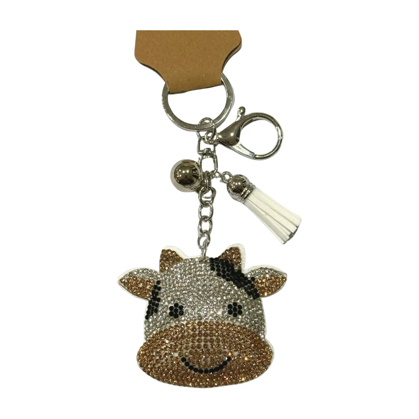 White Cow Face, Silver Hardware