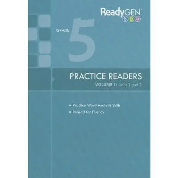 USED Book - ReadyGen Practice Readers, volume 1: Units 1 and 2: grade 5 by Pearson Prentice Hall (Paperback) - english