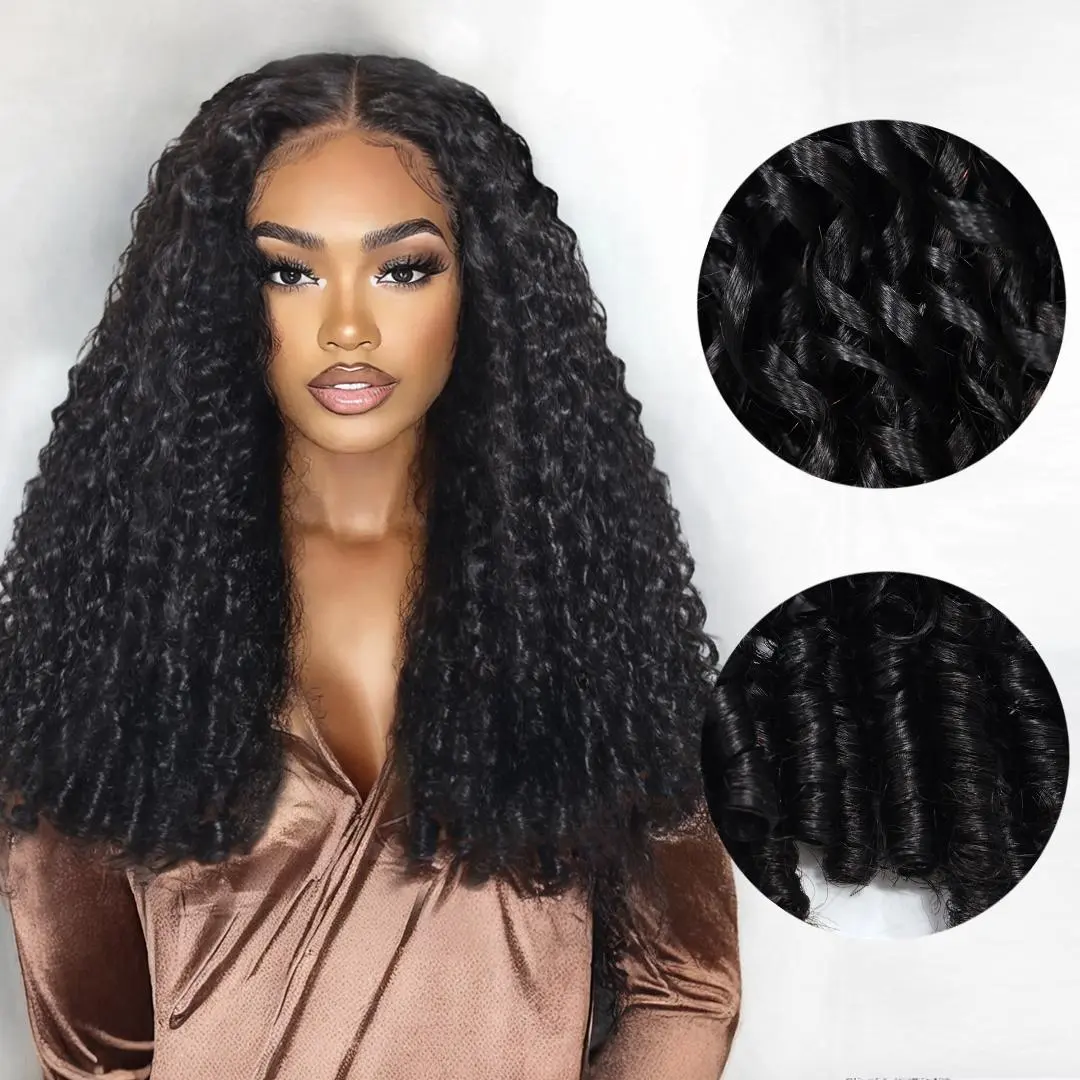 7x5 Lace Spiral Curls Water Wave