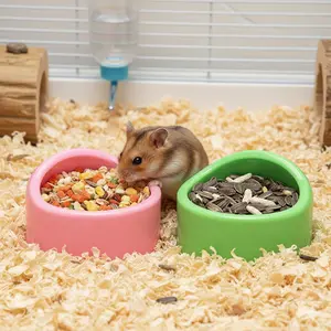 New Small Animal Feeding Bowl, Hamster and Parrot Water Bowl, Anti-Spill, Durable and Easy to Clean, Suitable for Birds and Small Pets, Cage-Specific Feeding Dish