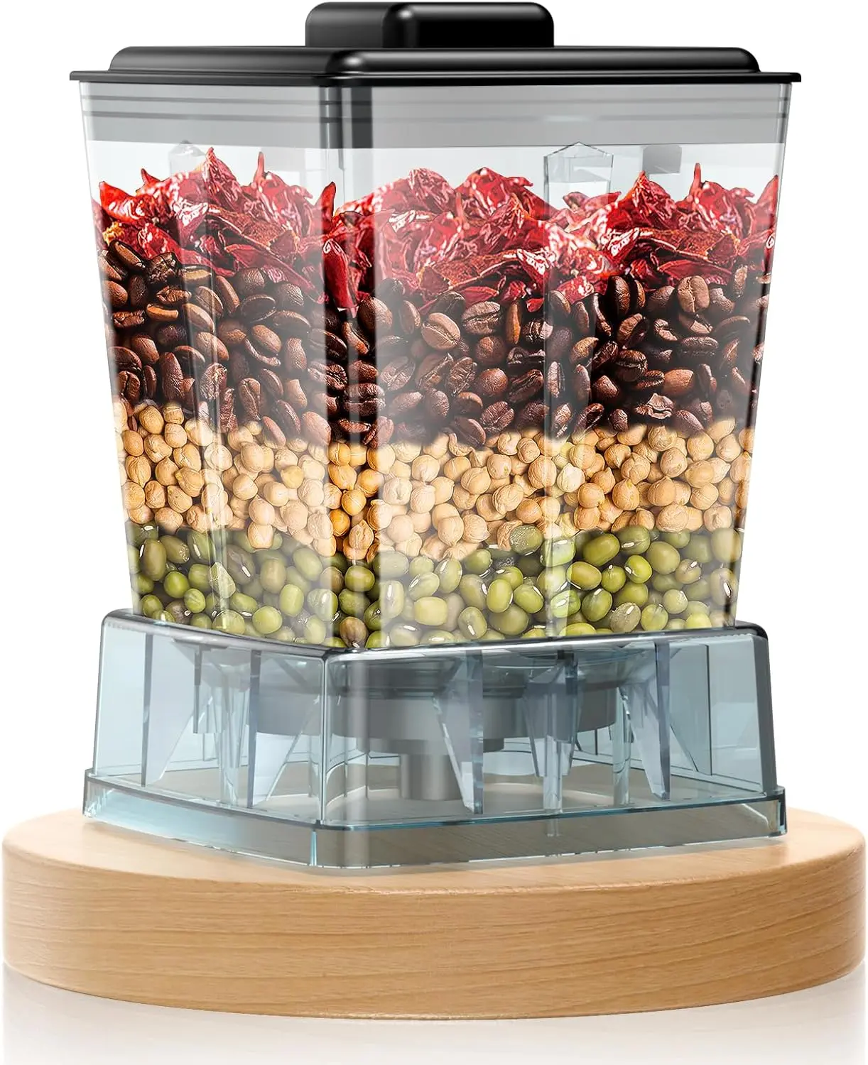 Grinder Container for Professional Blender,PRASKY Grinder Container for Coffee Bean,BPA Free,Grinder Container for Blender,summerwins summerwins
