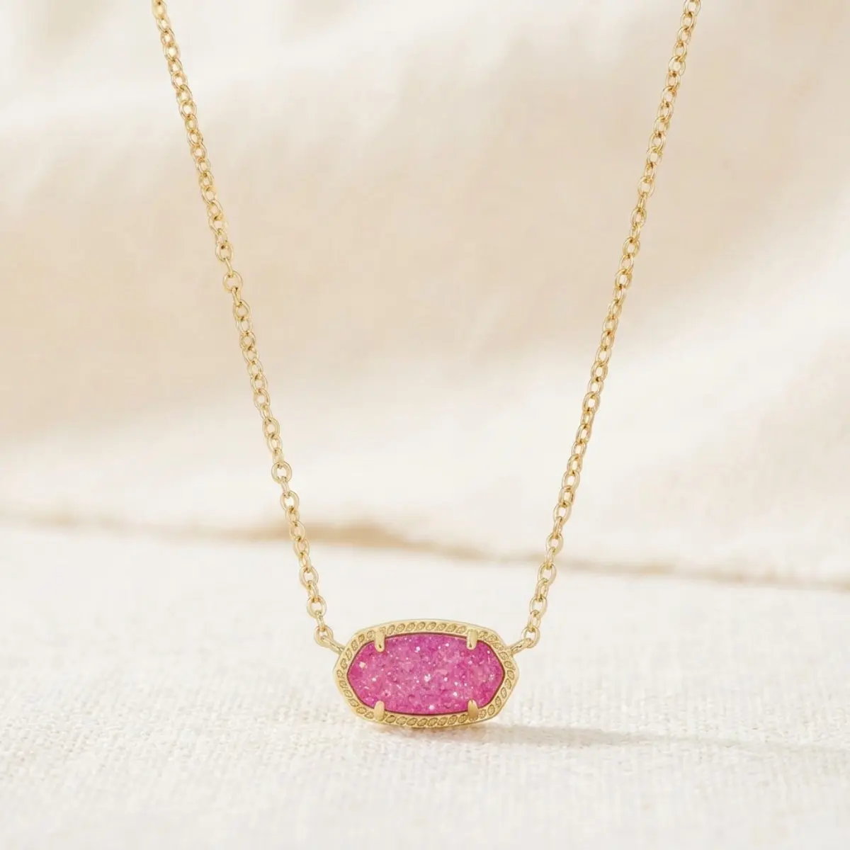 Kendra Scott Elisa Pendant Necklace for Women, Fashion Jewelry, 14k Gold-Plated Kendra Scott Elisa Pendant Necklace for Women, Fashion Jewelry, 14k Gold-Plated