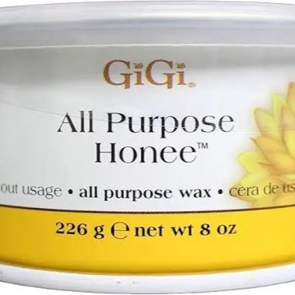 Gigi All-Purpose Universal All Natural Soft Wax - Gentle, Honey-Infused At-Home Wax for Body Care, Leg Hair Removal (Beauty & Personal Care), Soft Wax Waxing