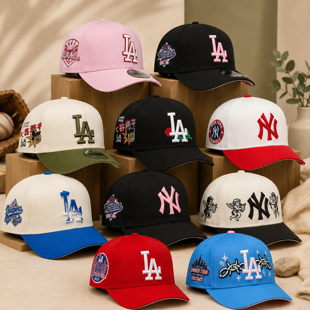 New Era MLB 9Forty, 59FIFTY Flat Brim Caps – NY Yankees LA Dodgers Snapbacks, Bold Streetwear Headwear, Limited Edition 2025 Drop, Unisex Fit Trucker Cap, Baseball-Inspired US Urban Look, SportsCaps, MensHats, Hat Club Style, Gorras, Sombreros