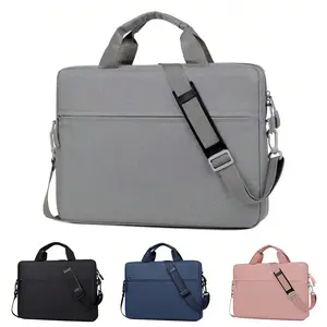 Solid Color Laptop Case Bag, Water-resistant Laptop Sleeve Case with Shoulder Straps, Computer Case Cover for 14-15.6" HP Dell Asus Acer HP, Laptop Bags