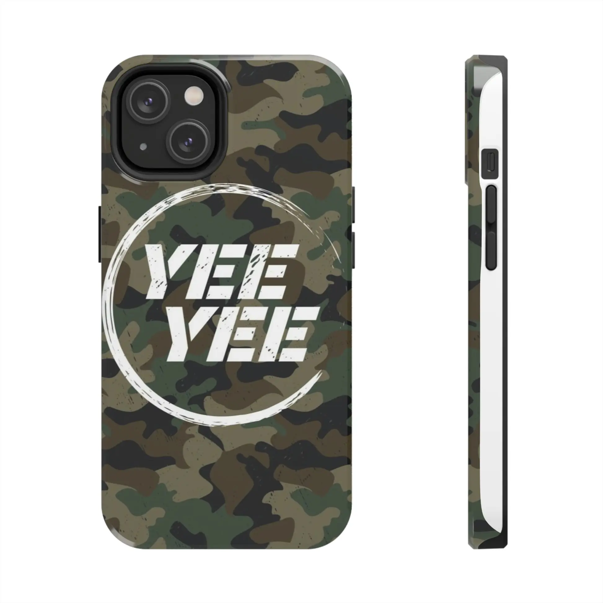 Yee Yee Camo iPhone Case trendy for iPhone 15 14 13 12 11 XR Promax, Pro, Plus, Durable Smartphone Accessories durable protection