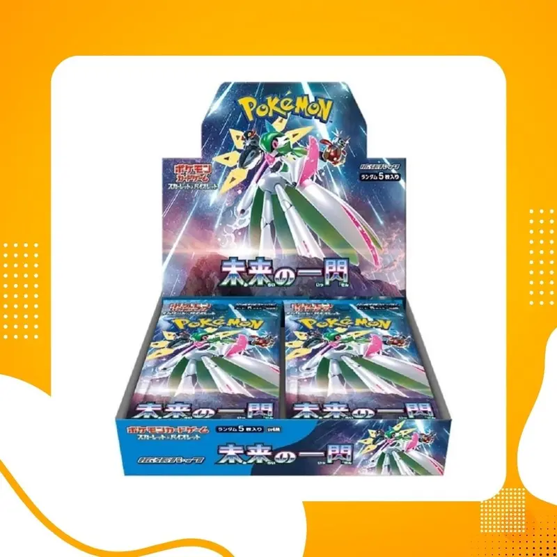 future flash booster box Pokemon Card sv4M Scarlet & Violet Future Flash Booster Box (30Pack 150PCS) Factory Sealed main image 0