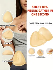 Double-Sided Adhesive Chest Lift Inserts, Large Reusable Comfortable Body Enhancer Pads, Effective and Safe for Daily Use