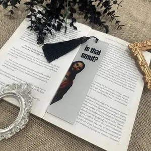 Peeking Jes4s Bookmark, Funny  Bookmark