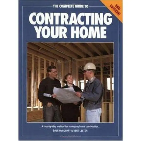 USED Book - The Complete Guide to Contracting Your Home by Dave McGuerty (Paperback) - english