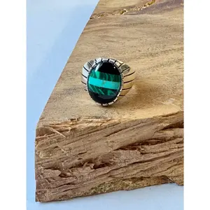Multi Color Stone Ring - Sterling Silver
