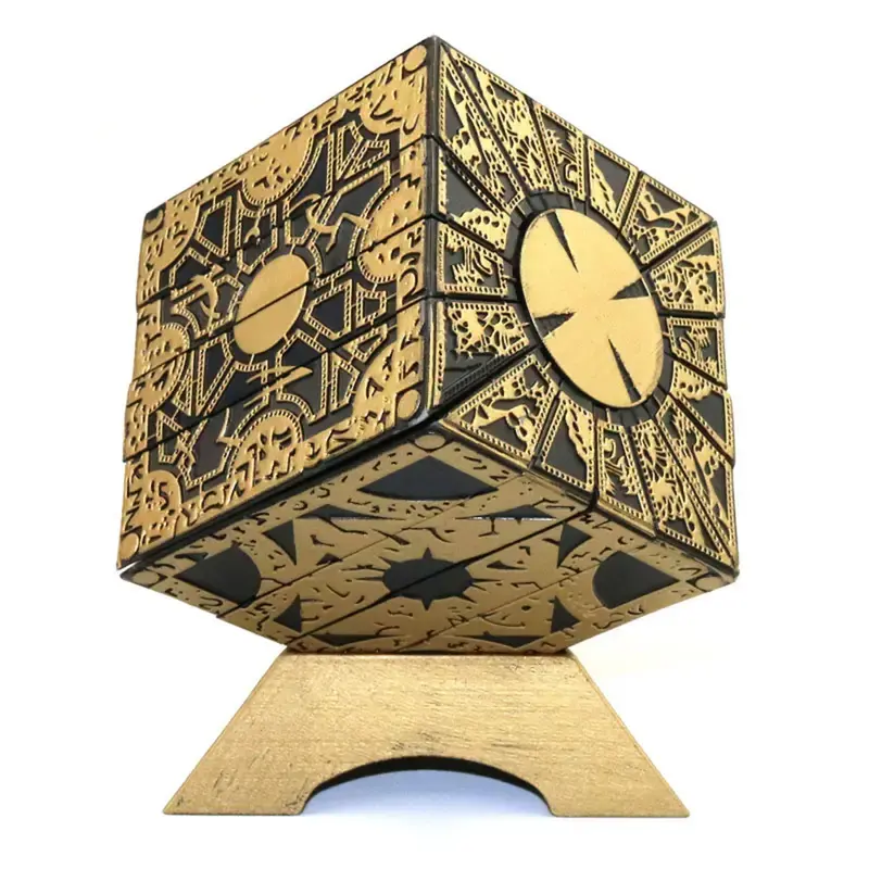 Popular Rubik's Cube - Hellraiser Puzzle Box with Detachable Rotating Decorations & Innovative Rubikscube Technology