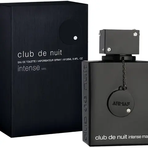 ARMAF club de nuit intense Man EDT Men , Black , 3.6 Fl Oz | With Notes of Lemon, Pineapple, Vanilla | Men's First choice|  Fragrance Perfume Scent