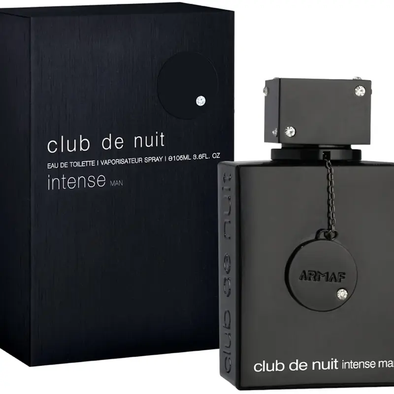 ARMAF club de nuit intense Man EDT Men , Black , 3.6 Fl Oz | With Notes of Lemon, Pineapple, Vanilla | Men's First choice| Fragrance Perfume Scent