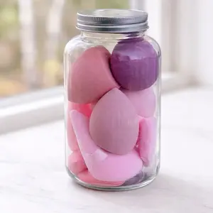 LuxeBlend Collection 14PC Makeup Sponge Set Latex-Free Beauty Blender Kit for Flawless Application Springtok-SpringStatements